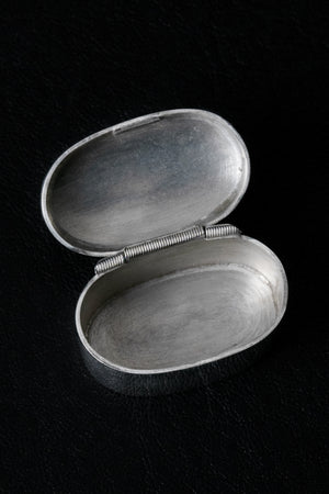 Sterling Silver Oval Box - Du & Berry