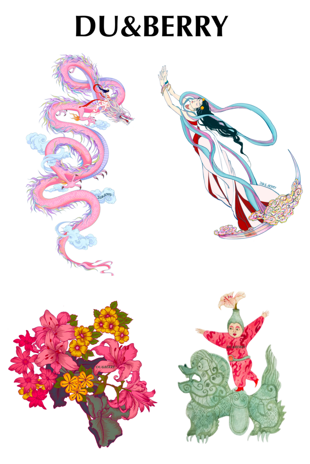 Signature Stickers - Du & Berry