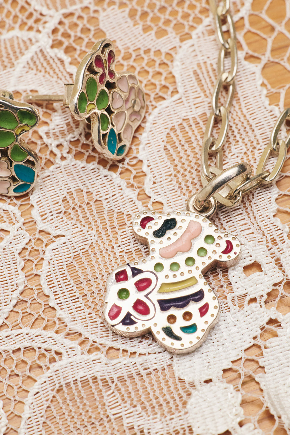 Whimsical Teddy Bear Jewelry Set - Du & Berry