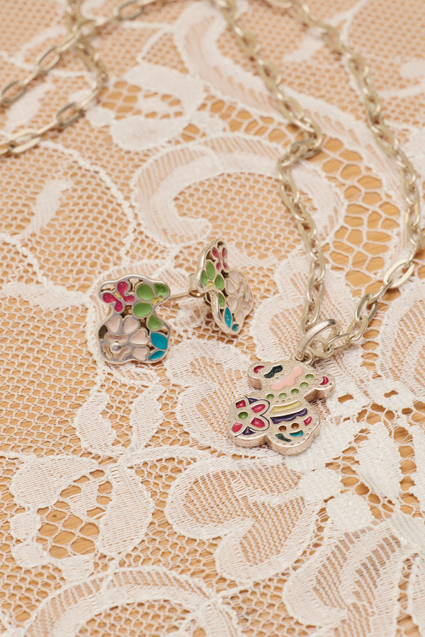 Whimsical Teddy Bear Jewelry Set - Du & Berry