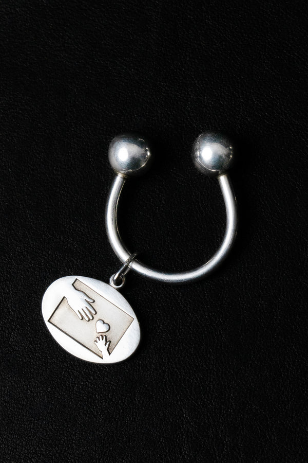Tiffany Heart Hand Key Ring - Du & Berry