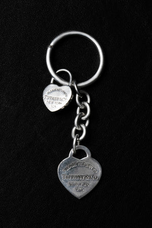 Tiffany Heart Key Keychain - Du & Berry