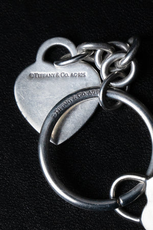 Tiffany Heart Key Keychain - Du & Berry