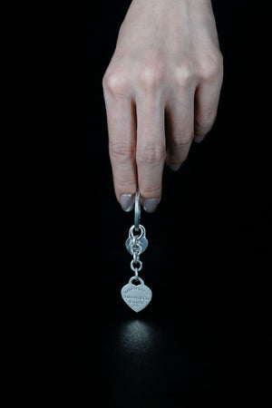 Tiffany Heart Key Keychain - Du & Berry