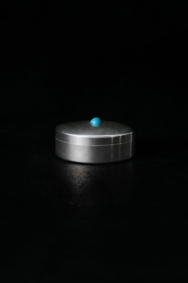 Turquoise Cabochon Pill Box - Du & Berry