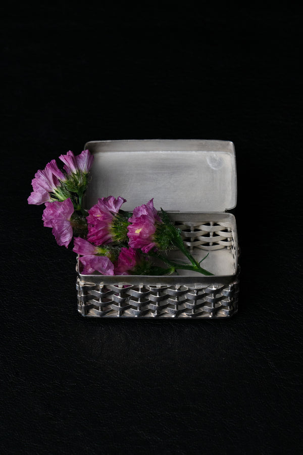 Woven Sterling Box - Du & Berry