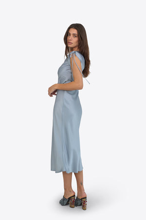 Dirty Martini Dress in Misty Blue